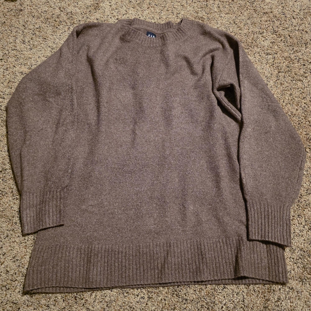 GAP Medium Taupe Crewneck Sweater
